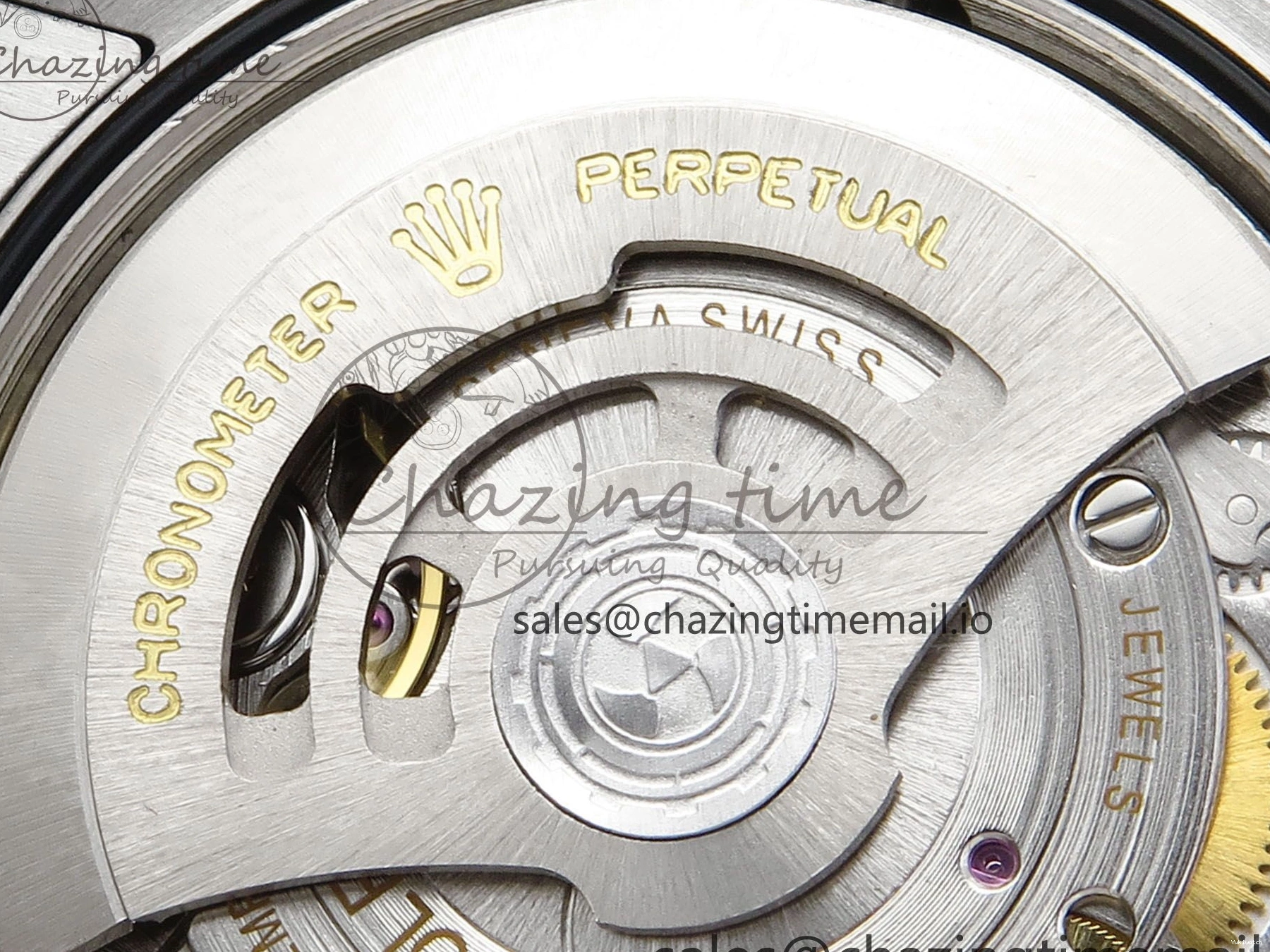 126233 Edition YG Dial 36 A3235 Bracelet on YG Best Leaf SS Stick Oyster DateJust EWEF 0505